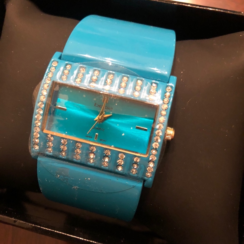 Blue Bebe watch bracelet